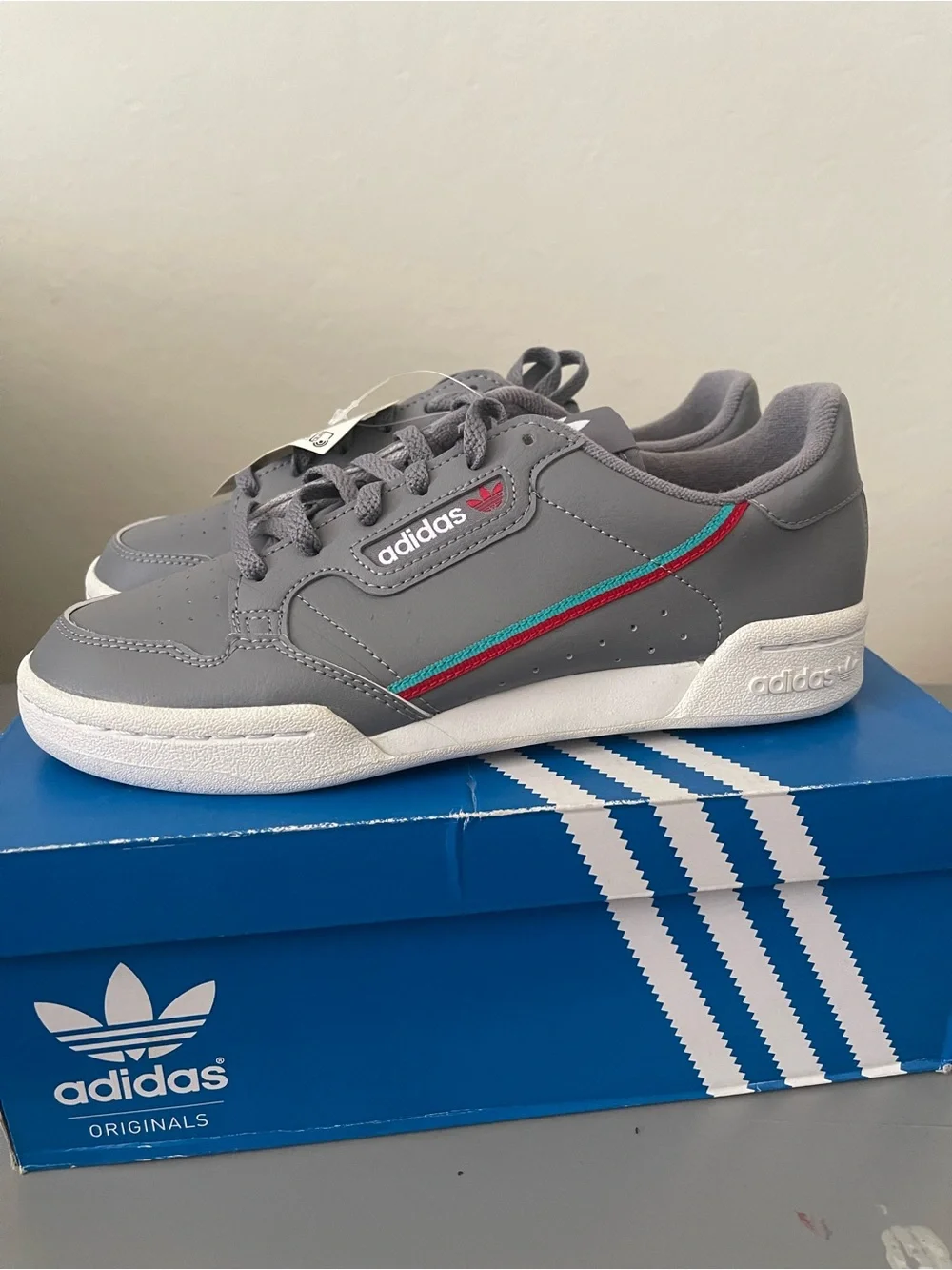 adidas Kids Continental 80 J Sneakers - Gray